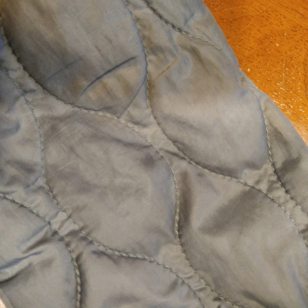 Gray quilted jacket By Pink Platinum